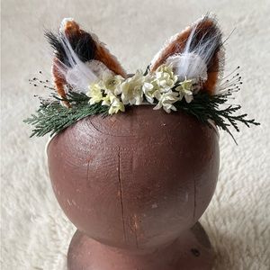 ‘Foxelle’ Fox Ears Photo Prop Headband